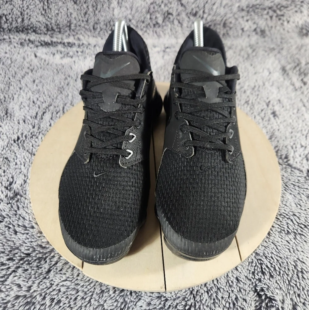 Nike Air VaporMax Triple Black Running Sneakers Women's Size 8 - Picture 3 of 9